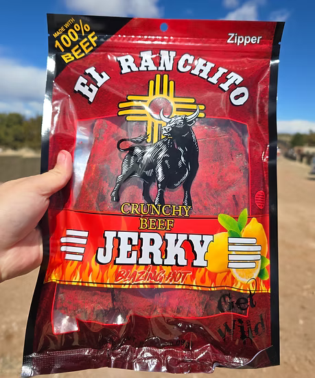 El Ranchito Crunchy Beef Jerky - Blazing Hot