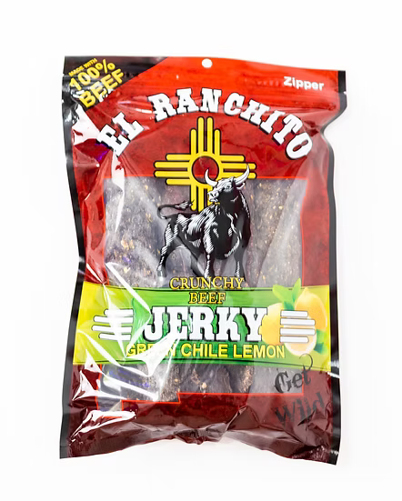 El Ranchito Crunchy Beef Jerky - Green Chile Lemon
