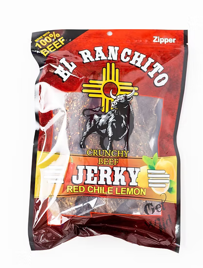 El Ranchito Crunchy Beef Jerky - Red Chile Lemon